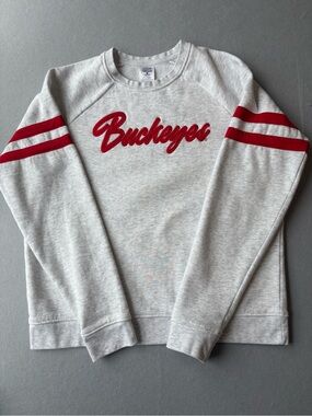 Rivalry Threads Ohio State Buckeyes script and Sleeve Stripes sz XS/S collegiate